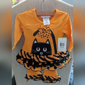 NWT Bonnie Baby Cat Outfit 3-6 months